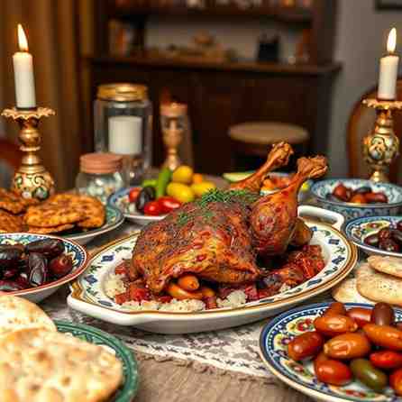 Easy Fried Duck with Rakā’iq - Egyptian Ramadan Feast at Home